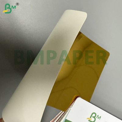 ২০০ গ্রাম ২৫০ গ্রাম ধাতব কার্ডবোর্ড সোনার একপাশের সাদা পিছনের সাথে ৭০ এক্স ১০০ সেমি