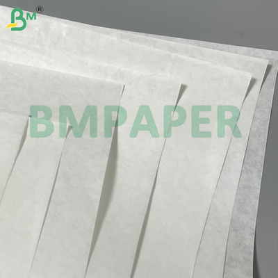 40g 50g 60g নমনীয়তা টিয়ার - খাদ্য গ্রেড প্যাকেজিং জন্য জলরোধী প্রতিরোধী সাদা উদ্ভিজ্জ আবরণ কাগজ