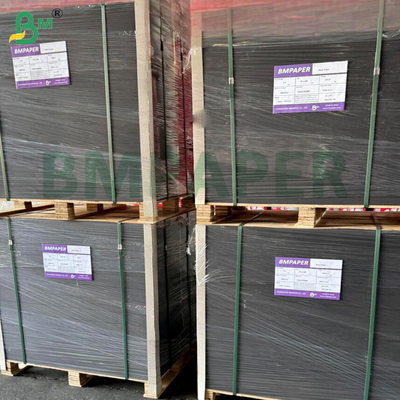 120g 130g 140g খাঁটি কালো ভাঁজ প্রতিরোধী কালো কার্ডবোর্ড উপহার বাক্সের জন্য প্যাকিং DIY