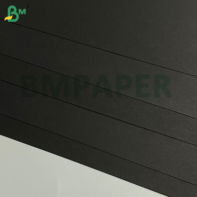 120g 130g 140g খাঁটি কালো ভাঁজ প্রতিরোধী কালো কার্ডবোর্ড উপহার বাক্সের জন্য প্যাকিং DIY