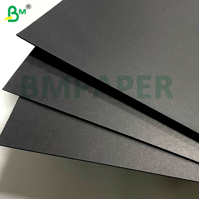 300g 400g মুদ্রণযোগ্যতা ভাঁজ প্রতিরোধের হার্ডকভার বইয়ের জন্য ডাবল পার্শ্বযুক্ত কালো কার্ডবোর্ড কভার ব্যবসা কার্ড