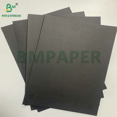 ভাল শক্তি ভারী ওজন 350 গ্রাম 400 গ্রাম কালো কার্ডবোর্ড উপহার বাক্সের জন্য