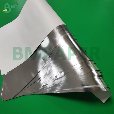 একমুখী অ্যালুমিনিয়াম সিলভার বিয়ার লেবেল জন্য ভিজা শক্তি ধাতুপট্টাবৃত কাগজ 70g