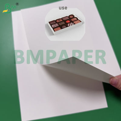 12pt 245gsm C1S খাদ্য প্যাকেজিংয়ের সাথে সরাসরি যোগাযোগের জন্য তেল-প্রতিরোধী পেপারবোর্ড