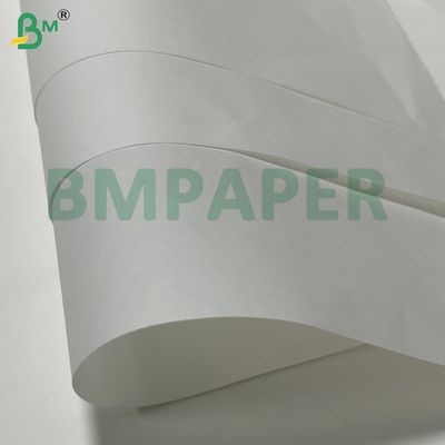 হাই হোয়াইট ক্রাফট পেপার 50gsm উচ্চ শক্তি আর্দ্রতা প্রতিরোধী খাদ্য ব্যাগ জন্য