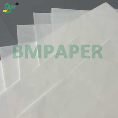 হাই হোয়াইট ক্রাফট পেপার 50gsm উচ্চ শক্তি আর্দ্রতা প্রতিরোধী খাদ্য ব্যাগ জন্য