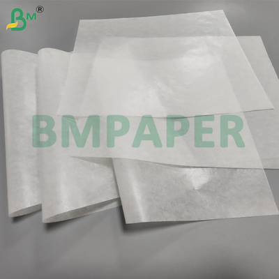 ২৫জিএসএম স্বচ্ছ মোমযুক্ত কাগজ সাবান প্যাকেজিংয়ের জন্য ৭৫ x ১০০ সেমি ভালো দৃঢ়তা