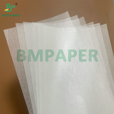 বেকিং কুকি জন্য গ্রাইসপ্রুফ 35gsm 40gsm দুই পাশ বেকিং মোম কাগজ