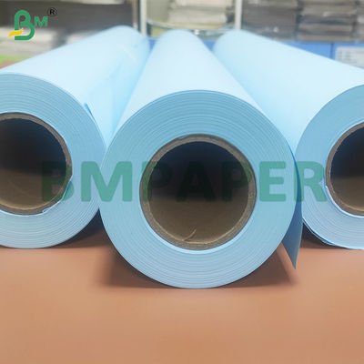 দ্বি-পার্শ্ব নীল ৮০জিএসএম ব্লুপ্রিন্ট পেপার রোল, প্রকৌশল অঙ্কনের জন্য