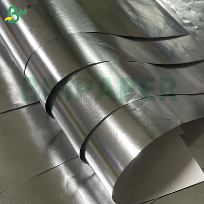 56 গ্রাম ফুড গার্ড সিলভার উচ্চ তাপমাত্রা প্রতিরোধী অ্যালুমিনিয়াম - হ্যামবার্গারের প্যাকেজিংয়ের জন্য লেপযুক্ত কাগজ