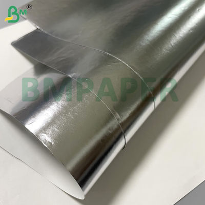 খাবার গ্রেড  দক্ষ তাপ সীলযোগ্যতা ৫৬জিএসএম সিলভার ফাস্ট ফুড অ্যালুমিনিয়াম ফয়েল পেপার