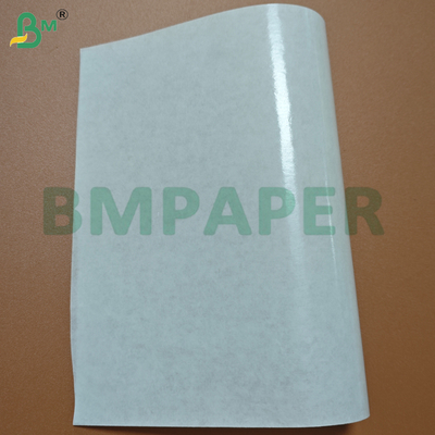40gsm+10gsm PE কোটিং করা এক দিক চকচকে এমজি সাদা কাগজের শীট