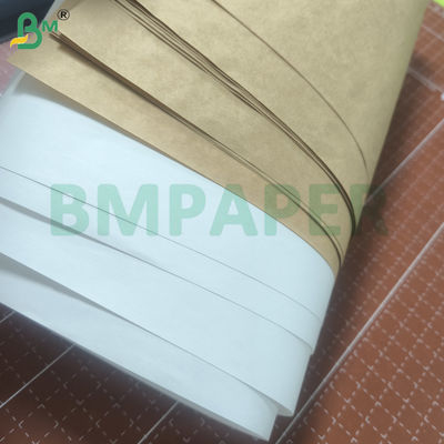নির্মাণ সিমেন্ট ব্যাগ কাগজ 70gsm - 130gsm Kraft Bag কাগজ উচ্চ শক্তি