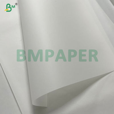 83g White Abrasion Resistance Tracing Paper Roll 55yd for Drafting