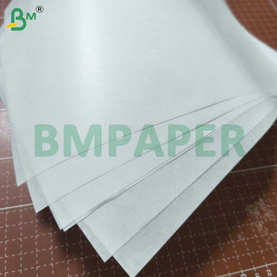 একমুখী গ্লাসযুক্ত ক্রাফ্ট পেপার 35gsm ব্লিচড হোয়াইট এমজি পেপার
