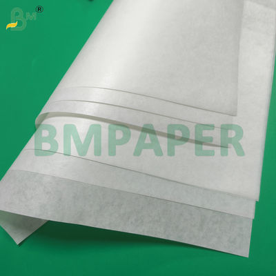 একমুখী গ্লাসযুক্ত ক্রাফ্ট পেপার 35gsm ব্লিচড হোয়াইট এমজি পেপার