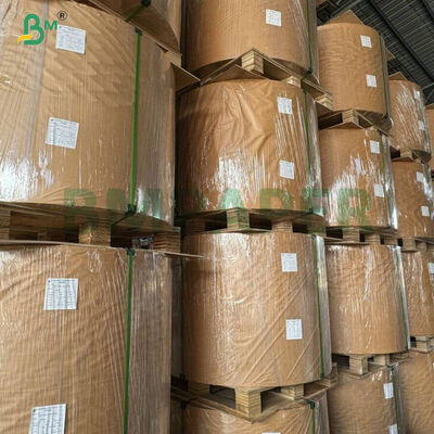 95±2gsm বাদামী রেজিন - কোটিং করা কুলিং ক্রাফট পেপার জল - প্রতিরোধী উপাদান 1200MM