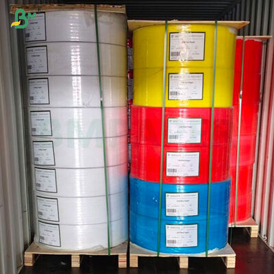 76gsm CB CFB CF NCR অফসেট কার্বনহীন কাগজ কালো চিত্র 1/2 " 19" প্রস্থ