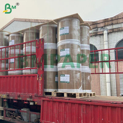 মোম যুক্ত চকচকে আম গাছের ব্যাগ পেপার কালো ব্যাক উপাদান ৫৬জিএসএম