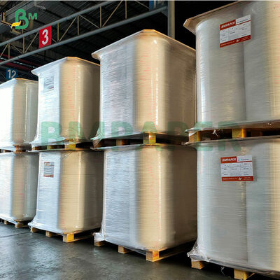 এফডিএ আর্দ্রতা প্রতিরোধী হোয়াইট ড্রিঙ্কস স্ট্রা রোল ইন প্যাকেজিং কাগজ