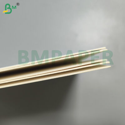 উচ্চ শোষণকারী পল্প বোর্ড 0.4-2.0 মিমি বিয়ার ম্যাট বোর্ডের জন্য প্রাকৃতিক সাদা