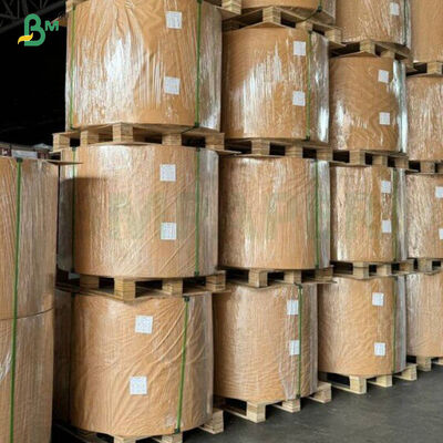 ৪০জিএসএম + ১০জিএসএম তেলরোধী এক-পার্শ্ব চকচকে পিই লেপযুক্ত কাগজ খাদ্য মোড়কের জন্য