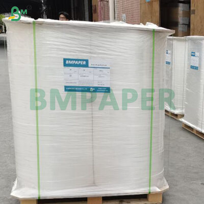 মুদ্রণযোগ্য ভাল টান শক্তি 28 গ্রাম সাদা খড় প্যাকিং কাগজ OBA বিনামূল্যে