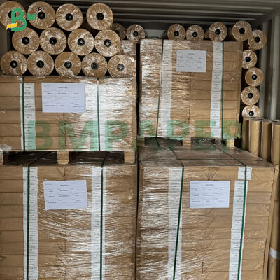 80/100gsm স্ট্রেংথ এনভেলপ গ্রেড প্লেইন ব্রাউন ক্রাফ্ট পেপার রোলস