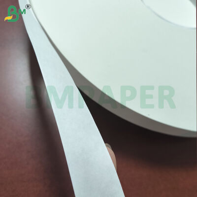 খড়ের মোড়কের জন্য সাদা ক্রাফট পেপার, ফালি করা রোল, ২৪ জিএসএম, ৩৫ মিমি রোল