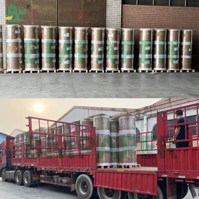 Weatherproof Direct Thermal Paper Roll For Labels Top Coated Freezer Grade Thermal Paper