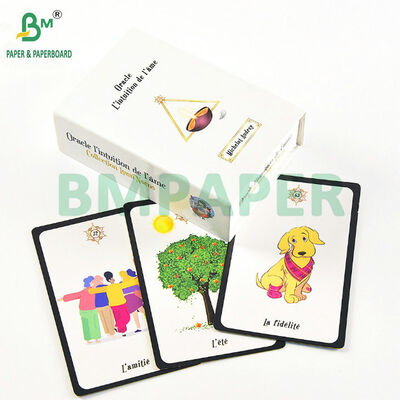 উচ্চ অস্বচ্ছতা ৩১০GSM ৩২০GSM ব্লু কোর প্লেয়িং কার্ড পেপার পোকার কার্ডস্টক