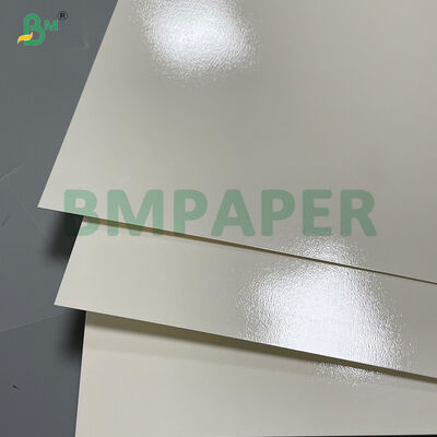 খাদ্য প্লেটের জন্য ৩১৫ গ্রাম + ১৫ গ্রাম কোটেড হোয়াইট ফুড গ্রেড পিইটি পেপারবোর্ড