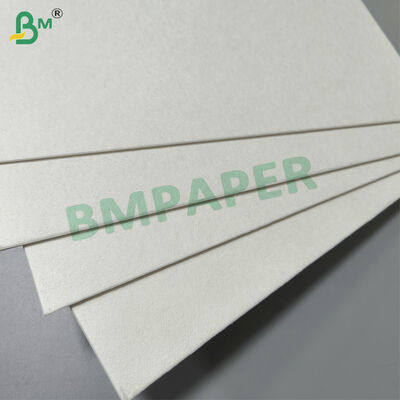 40 Pt Uncoated Pulp Board Coaster Paper Natural Color Good Absorbency