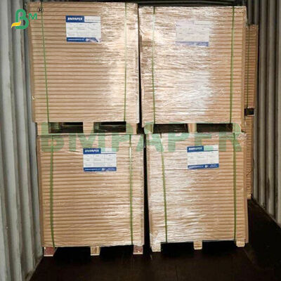 ৩০০ গ্রাম ডাবল সাইড পিই লেপযুক্ত গ্রাইসপ্রুফ ব্রাউন ক্রাফ্ট পেপার