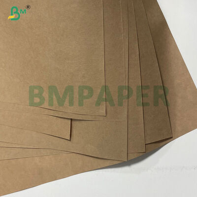 কাগজের ব্যাগ তৈরির জন্য 100% ভার্জিন উড পাল্প 75gsm 80gsm 85gsm ব্রাউন ক্রাফট লাইনার পেপার