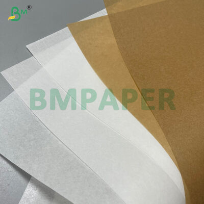 240℃ Heat Resistant Double Sided Silicon Kraft Paper For Heavy Grease BBQ Cooking