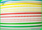 কাস্টম মুদ্রিত 60gsm 120gsm খাদ্য গ্রেড কাগজ রোল রঙিন মুদ্রণ পানীয় খড় কাগজ রোল জন্য রোল