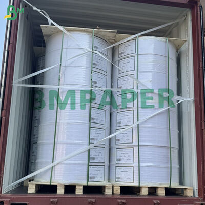 40 গ্রাম + 9 গ্রাম পলি লেপযুক্ত সাদা বাদামী কাঁচি প্যাকেজিং কাগজ 120 মিমি 160 মিমি খাদ্য নিরাপদ