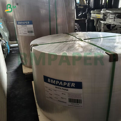 খাদ্য সুরক্ষিত পলি লেপযুক্ত ক্রাফ্ট 40gsm বেস + 9gsm পিই ফিল্ম কটুলারি আবরণ কাগজ