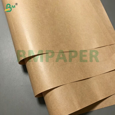 খাদ্য সুরক্ষিত পলি লেপযুক্ত ক্রাফ্ট 40gsm বেস + 9gsm পিই ফিল্ম কটুলারি আবরণ কাগজ