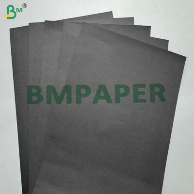 মসৃণ পৃষ্ঠ প্রিমিয়াম 250gsm 300gsm কালো কার্ডবোর্ড উপহার বাক্স এবং শক্ত প্যাকেজিং জন্য আদর্শ