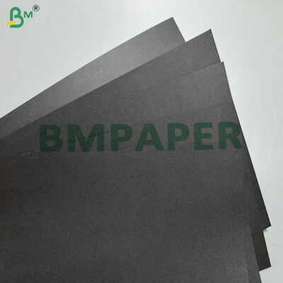 মসৃণ পৃষ্ঠ প্রিমিয়াম 250gsm 300gsm কালো কার্ডবোর্ড উপহার বাক্স এবং শক্ত প্যাকেজিং জন্য আদর্শ