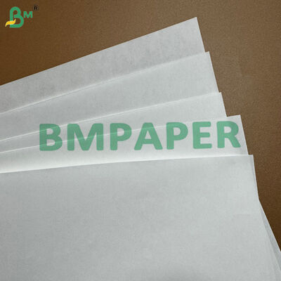 খাদ্য মোড়ক এবং ব্যাগের জন্য PE কোটিং সহ তাপ সিলযোগ্য ৫০gsm ৬০gsm সাদা ক্রাফট পেপার