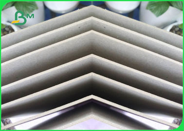 100% পুনর্ব্যবহৃত পাল্প ফাইবার গ্রে Cardstock কাগজ, বিভিন্ন ঘনত্ব গ্রে পুনর্ব্যবহৃত কাগজ