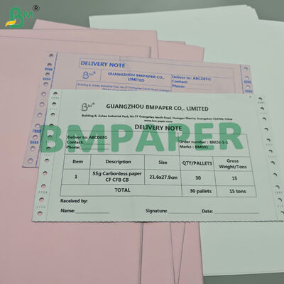 76gsm 80gsm Premium Digital Carbonless Paper For Bills Black Image 8.5'' x 11''