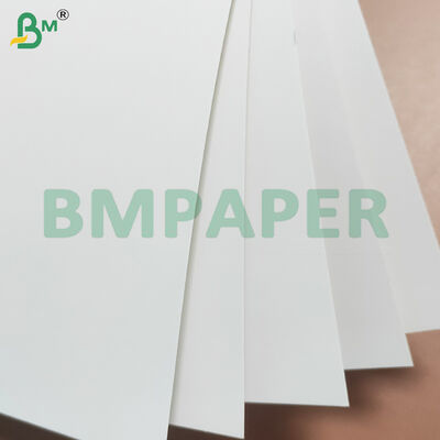খাদ্য বাক্সের জন্য 300gsm + 10gsm লেপ তেল প্রতিরোধী সাদা কার্ডবোর্ড