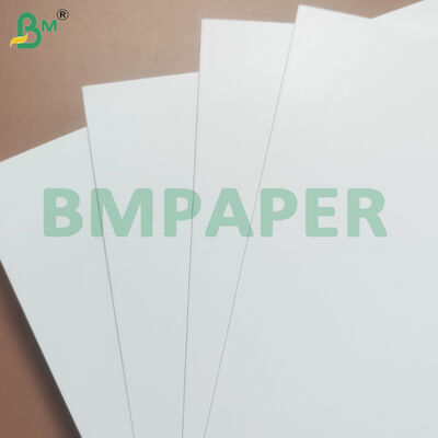 খাদ্য বাক্সের জন্য 300gsm + 10gsm লেপ তেল প্রতিরোধী সাদা কার্ডবোর্ড