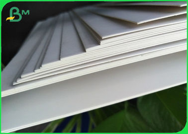 আইভরি বোর্ড ভাঁজ 250 / 350gsm একপাশে আবৃত সাদা বোর্ড শীট
