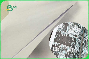 লম্বা দানা উচ্চ সাদা কাঠ মুক্ত অফসেট কাগজ uncoated বিশুদ্ধ কাঠের পল