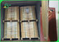 কাগজ স্ট্রোর জন্য টেকসই খাদ্য গ্রেড ক্রাফ্ট পেপার 100% পুনর্ব্যবহারযোগ্য 60 জিএসএম 120 জিএসএম